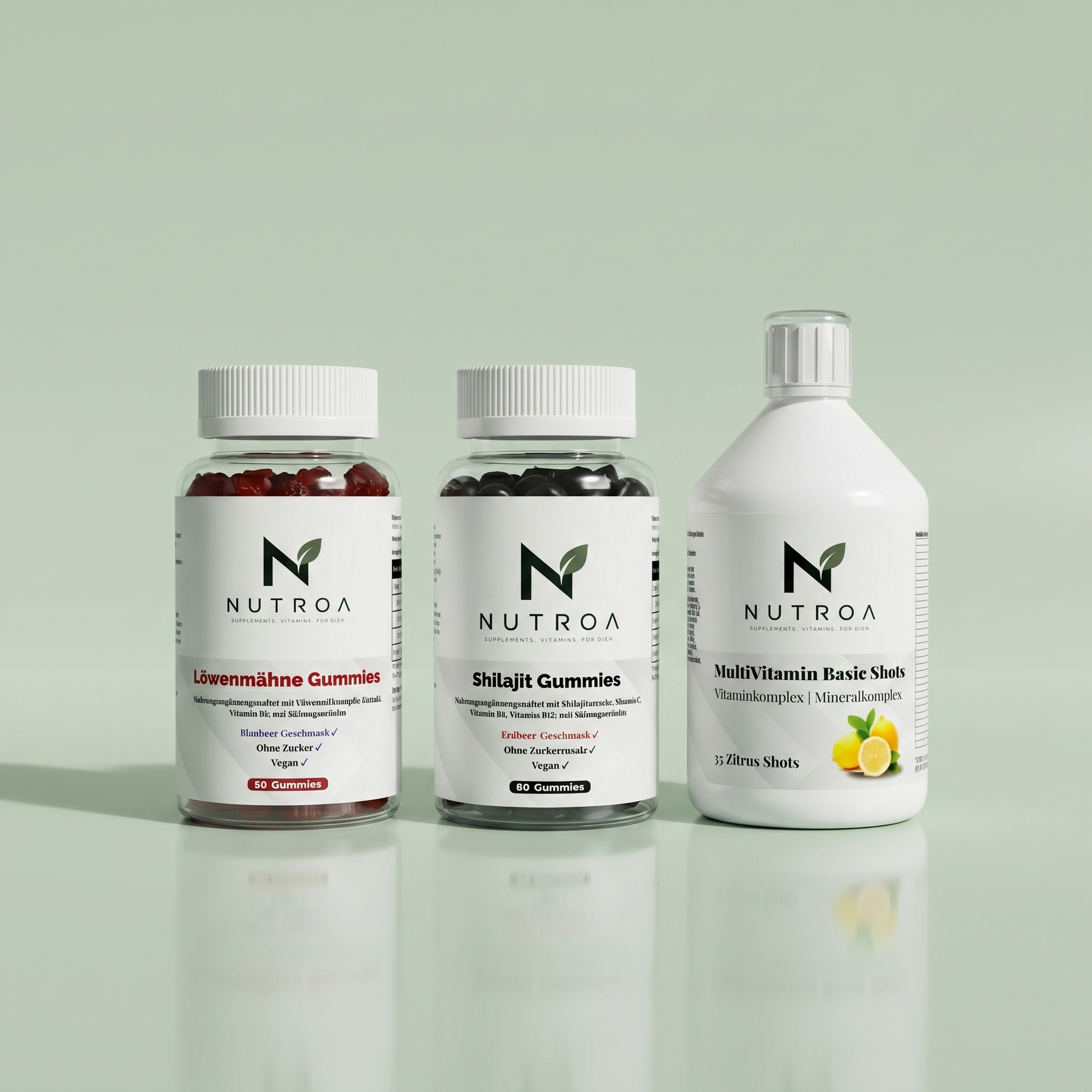 Energie & Fokus Stack – NUTROA Set